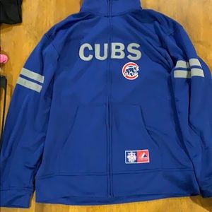 Cubs zip up hoodie.